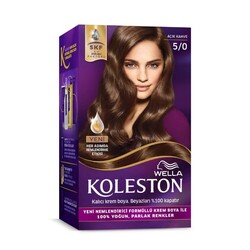 Koleston Kit Saç Boyası 5 0 Açık Kahve - Koleston