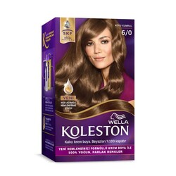 Koleston Kit Saç Boyası 6 0 Koyu Kumral 