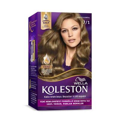 Koleston Kit Saç Boyası 7 1 Küllü Kumral - 1