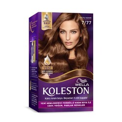 Koleston Kit Saç Boyası 7 77 Işıltılı Kahve - Koleston