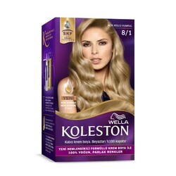 Koleston Kit Saç Boyası 8 1 Açık Küllü Kumral 