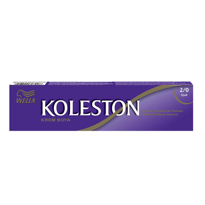Koleston Tüp Saç Boyası 2 0 Siyah - 1