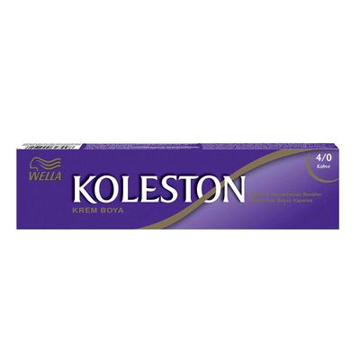 Koleston Tüp Saç Boyası 4 0 Kahve - 1