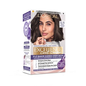 L'Oréal Paris Excellence Cool Creme 5.11 Ekstra Küllü Açık Kahve Saç Boyası - Loreal Paris Excellence