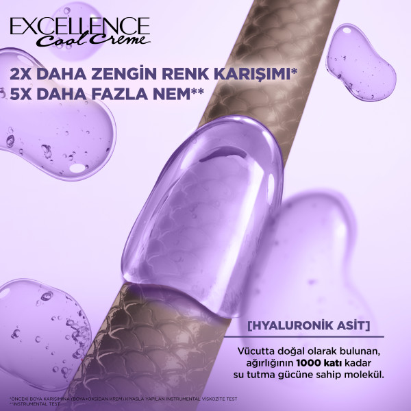 L'Oréal Paris Excellence Cool Creme 8.11 Ekstra Küllü Sarı Saç Boyası - 5