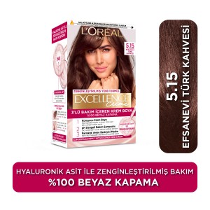 L'Oréal Paris Excellence Creme 5.15 Efsanevi Türk Kahvesi Saç Boyası - Loreal Paris Excellence