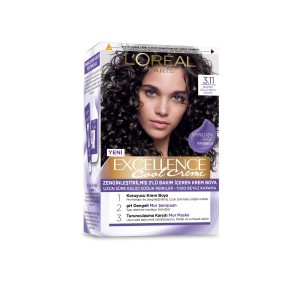 L'Oréal Paris Excellence Cool Creme 3.11 Ekstra Küllü Koyu Kahve Saç Boyası - Loreal Paris Excellence