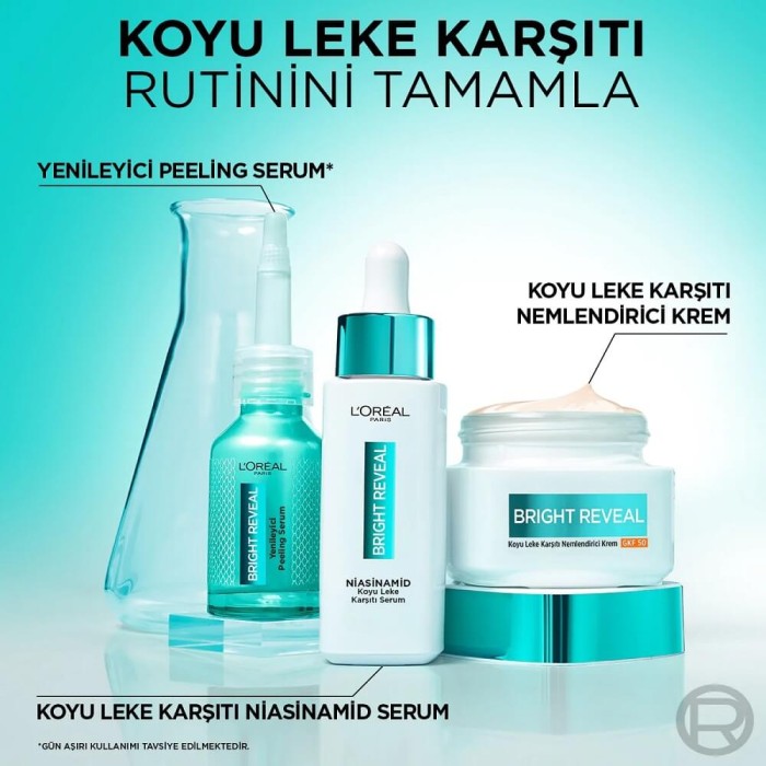 L'Oréal Paris Bright Reveal Koyu Lekelere Karşı Hızlı Etkili Yenileyici Peeling Serum 25% [AHA + BHA + PHA] 25 Ml - 8