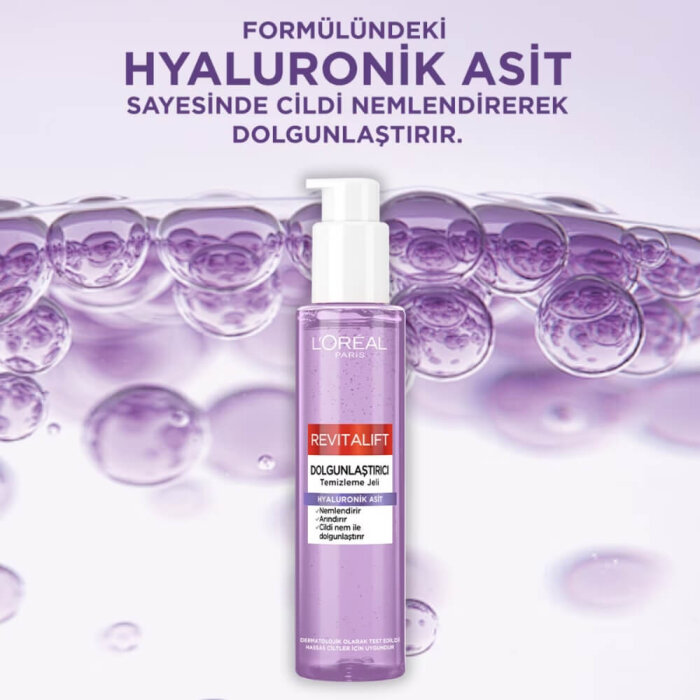 L'Oréal Paris Revitalift Filler Dolgunlaştıcı Hyaluronik Asit Temizleme Jeli 150 Ml - 2