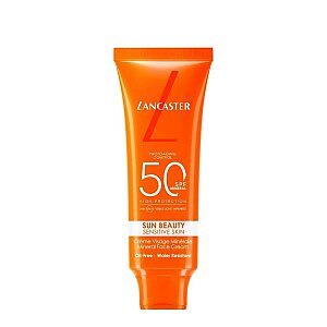 Lancaster Sun Beauty Sensitive Mineral Face Cream Spf50 50 Ml - Lancaster Sun