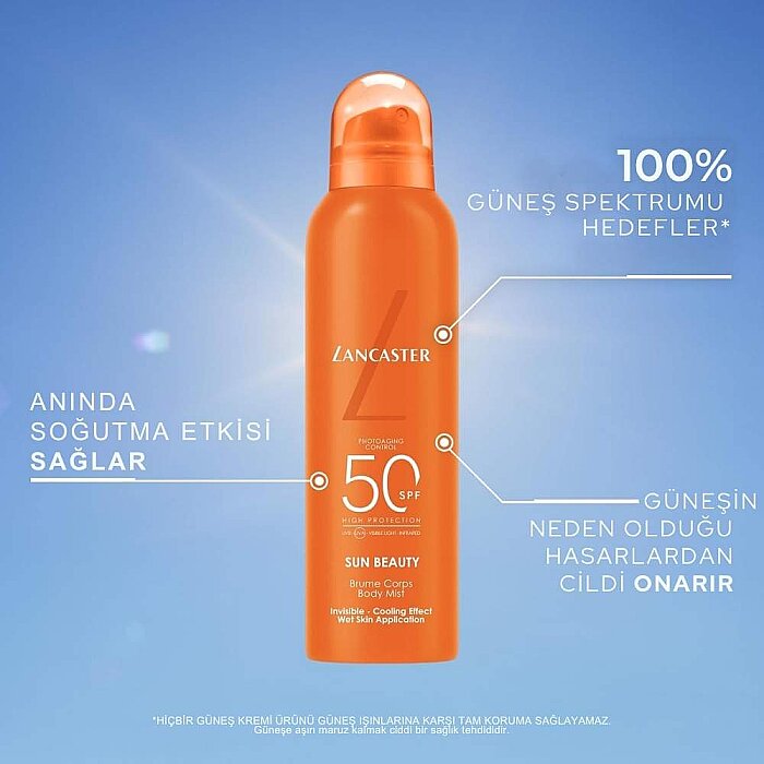 Lancaster Sun Sport Mist Spf50 200 Ml - 3
