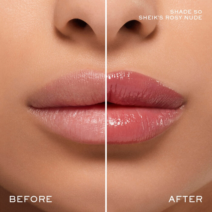 Lancôme Lip Idôle Butterglow 50 Sheiks Rosy Nude - 4