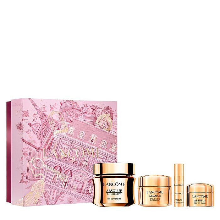 Lancome Absolue Soft Cream 60 Ml + Serum 5 Ml + Eye Cream 5 Ml + Rich Cream 15 Ml Set - 1