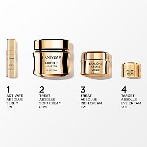Lancome Absolue Soft Cream 60 Ml + Serum 5 Ml + Eye Cream 5 Ml + Rich Cream 15 Ml Set - 2