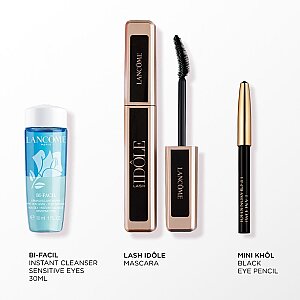 Lancome Lash Idole Mascara + Mini Khol + Bi-Facil Cleanser 30 Ml Set - 2
