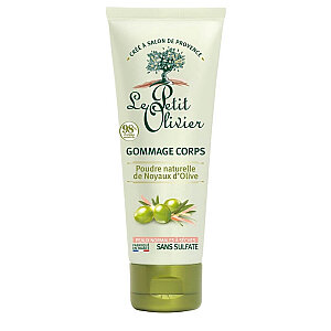 Le Petit Olivier Poudre Naturelle de Noyaux d'Olive Gommage Corps Peeling 200 Ml - Le Petit Olivier