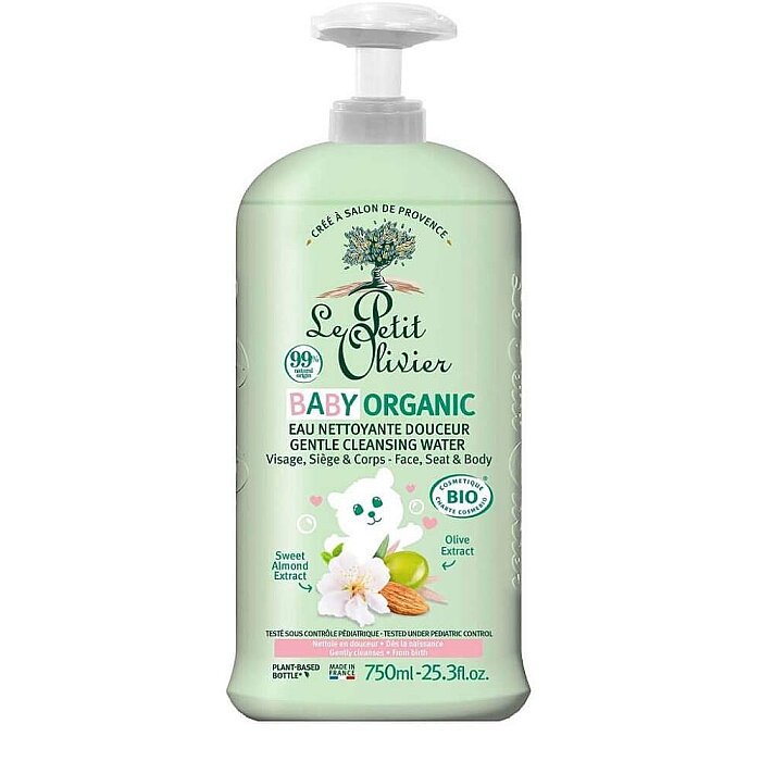 Le Petit Olivier Baby Face&Body Gentle Cleansing Water 750 Ml - 1