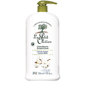 Le Petit Olivier Cotton Milk Shower Cream 750 Ml 