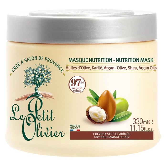 Le Petit Olivier Zeytin&Shea&Argan Yağı Saç Bakım Maskesi 330 Ml - 1