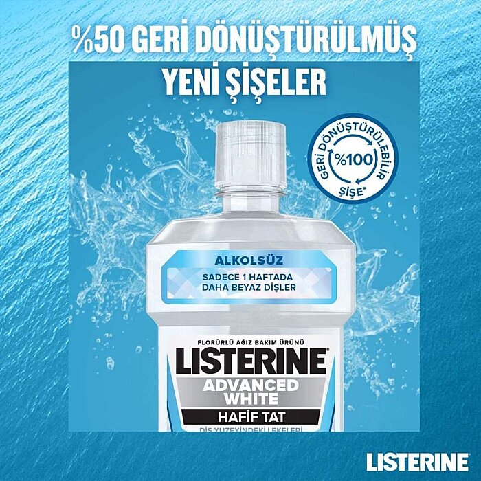 Listerine Advanced White Ağız Suyu 250 Ml - 4