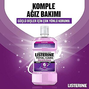 Listerine Ağız Gargara Total Care Hafif Tat 250 Ml - 2