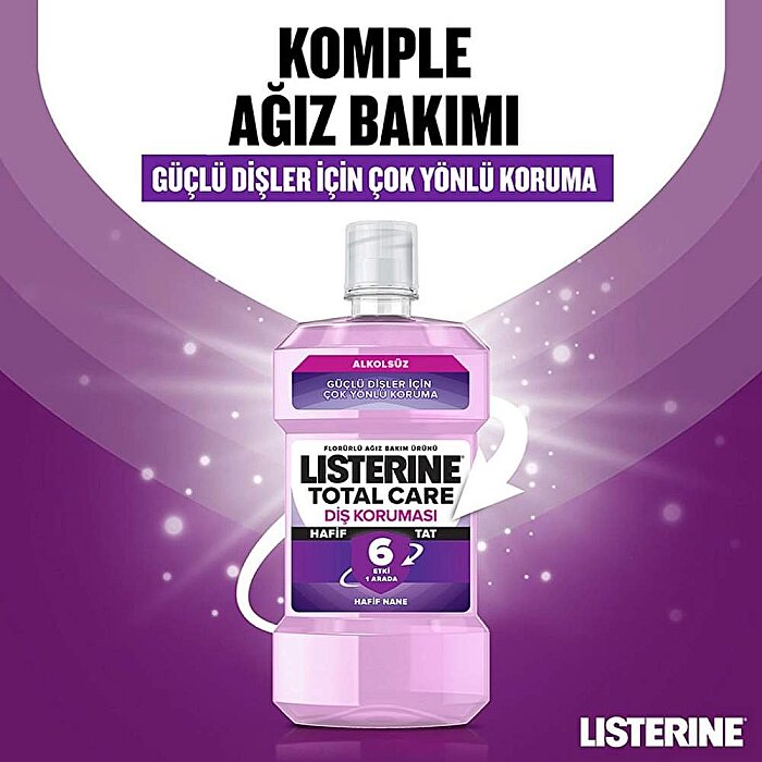 Listerine Ağız Gargara Total Care Hafif Tat 250 Ml - 2
