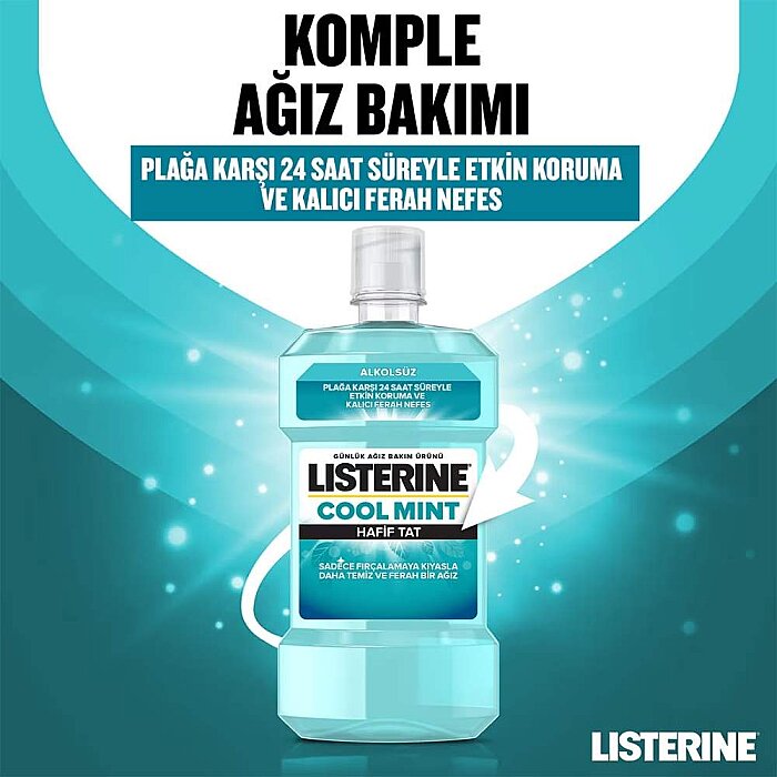 Listerine Cool Zero Ağız Suyu 250 Ml - 2