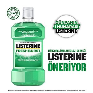 Listerine Fresh Burst Ferah Nane 500 Ml - 4