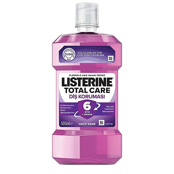 Listerine Total Care Nane Aromalı 500 Ml - 1