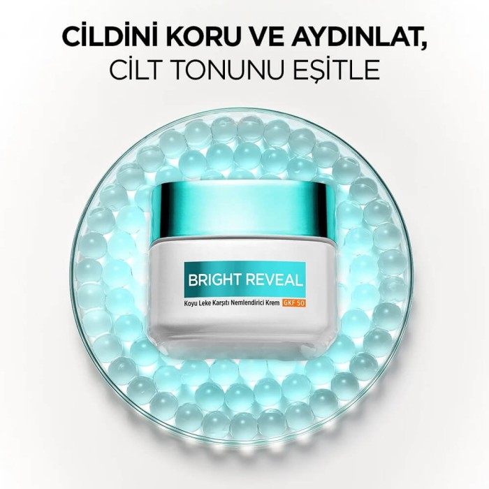 L'Oréal Paris Bright Reveal Koyu Leke Karşıtı, Cilt Tonu Eşitleyici Spf50 Nemlendirici Krem Niasinamid 50 Ml - 3