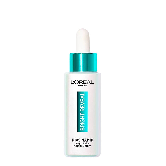 L'Oréal Paris Bright Reveal Sivilce, Güneş, Yaşlanma Lekelerinde Etkili Koyu Leke Karşıtı Serum 10% Niasinamid 30 Ml - 1
