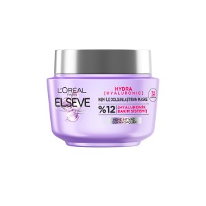 L'Oréal Paris Elseve Hyaluronic 72 Saat Nem ile Dolgunlaştıran Maske 300 Ml - 1