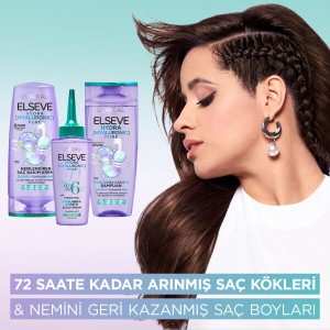 L'Oréal Paris Elseve Hydra Hyaluron Yağlanma Karşıtı Peeling Etkili Saç Derisi Serumu 102 Ml - 4