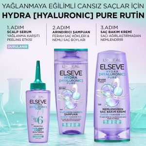 L'Oréal Paris Elseve Hydra Hyaluron Yağlanma Karşıtı Peeling Etkili Saç Derisi Serumu 102 Ml - 8