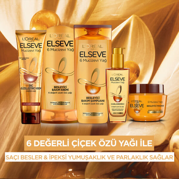 L'Oréal Paris Elseve Mucizevi Yağ Saç Güzelleştirici Krem 150 Ml - 5