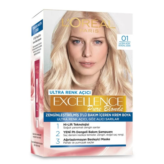 L'Oréal Paris Excellence Blond Supreme Saç Boyası 01 - 1