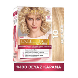 L'Oréal Paris Excellence Creme Saç Boyası 10 Açık Sarı - Loreal Paris Excellence