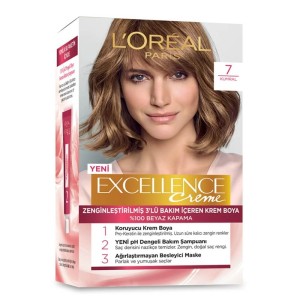 L'Oréal Paris Excellence Creme Saç Boyası 7 - Loreal Paris Excellence