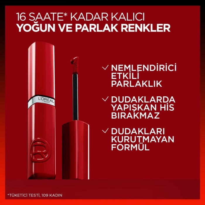 L'Oréal Paris Laque Resistance Ruj 601 - 5