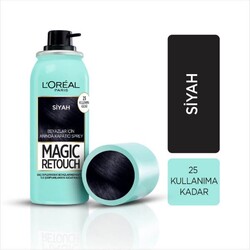 L'Oréal Paris Magic Retouch Beyaz Dipleri Kapatıcı Sprey 01 Noir - Loreal Paris Magic Retouch