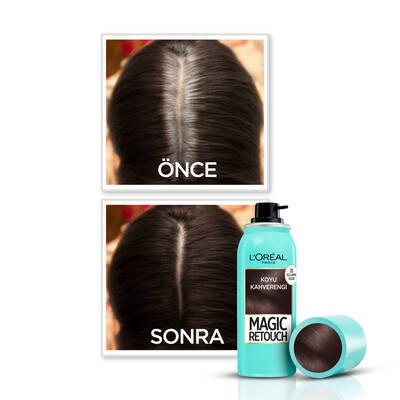 L'Oréal Paris Magic Retouch Beyaz Kapatıcı Sprey 02 Brun - 3