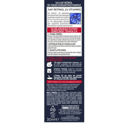 L'Oréal Paris Revitalift Lazer Saf Retinol Gece Serumu 30 Ml - 4
