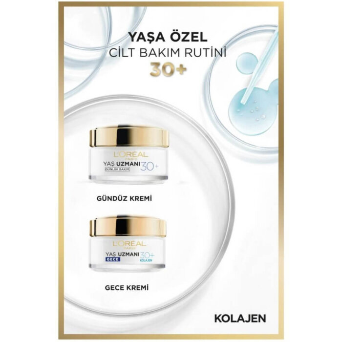 L'Oréal Yaş Uzmanı 30+ Gece Kremi 50 Ml - 4