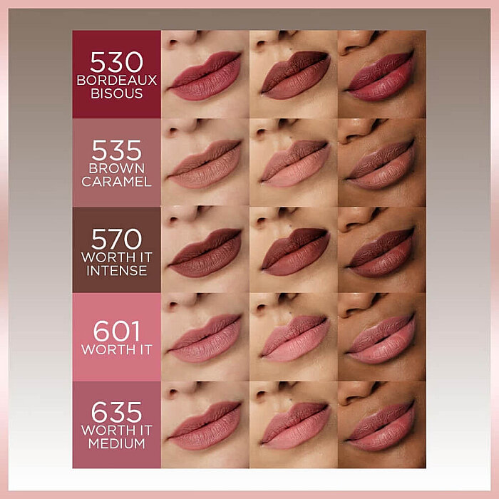 L'Oreal Paris Blurfiller Dudak Kalemi 535 Brown Caramel - 6