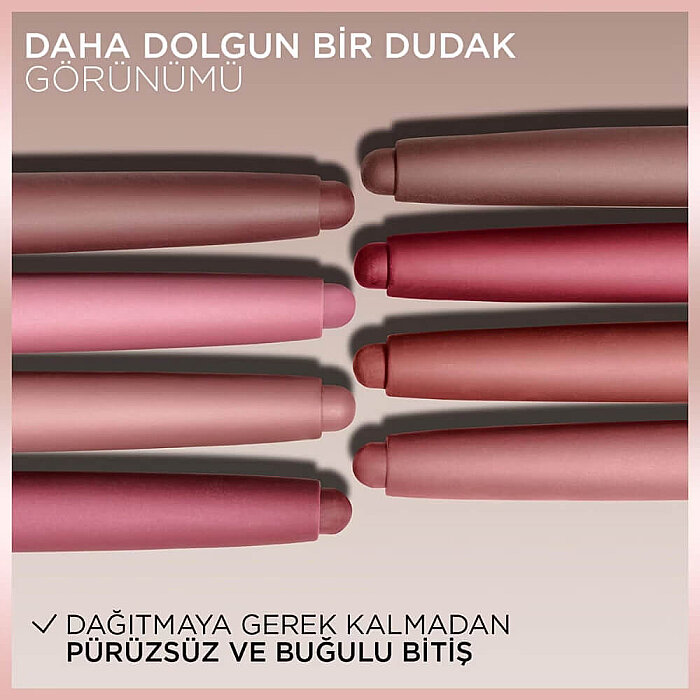 L'Oreal Paris Blurfiller Dudak Kalemi 635 Worth It Medium - 4