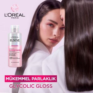 L'Oreal Paris Elseve Glycolic Gloss Parlaklığı Saça Mühürleyen Laminasyon 5 Dakikada Durulanan Bakım 200 Ml - 2