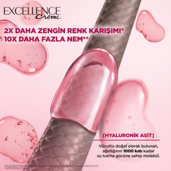 L'Oréal Paris Excellence Creme Gloss Saç Boyası 5.3 Koyu Kızıl Kahve - 3