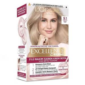 Loreal Paris Excellence Creme Saç Boyası 9.1 - Loreal Paris Excellence