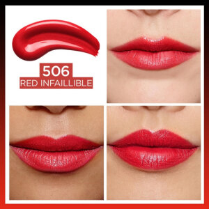 L'Oréal Paris Infaillable Lipstick 2 Steps 506 Red Infaillible - 4