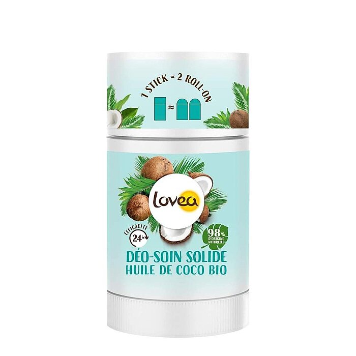 Lovea Solide Organic Coconut Oil Deo Stick 50 Gr - 1